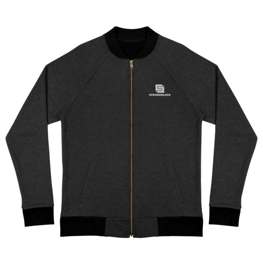StrongBlock Bomber Jacket Style - Full Zip Sweatshirt